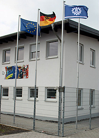 Die Unterkunft des THW in der Sebastianstraße 122 in Bad Neuenahr-Ahrweiler.