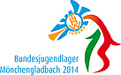 Logo des 15. THW-Bundesjugendlager in Mönchengladbach.