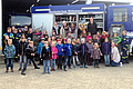 Kinder und Jugendliche sowie Betreuer der OKUJA Bad Neuenahr-Ahrweiler und Helfer des THW Ahrweiler.