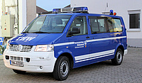 Jugend-Fahrzeug im THW Ahrweiler.